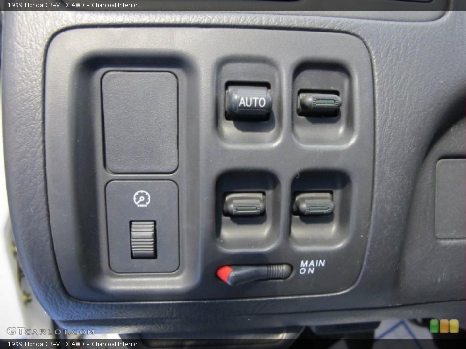 Charcoal Interior Controls for the 1999 Honda CR-V EX 4WD #48200815