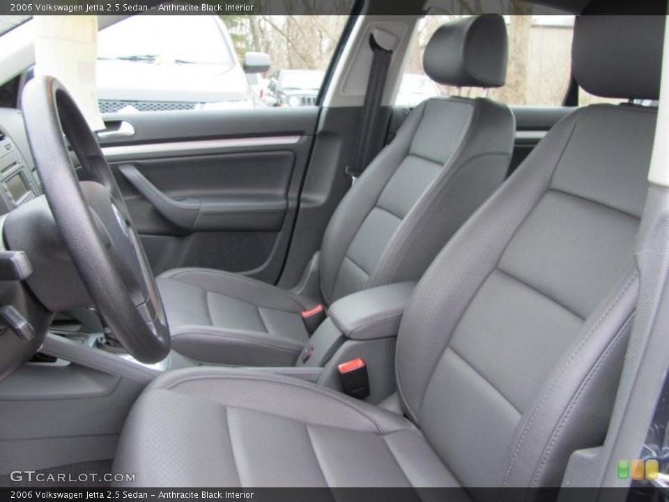 Anthracite Black Interior Photo for the 2006 Volkswagen Jetta 2.5 Sedan #48201058