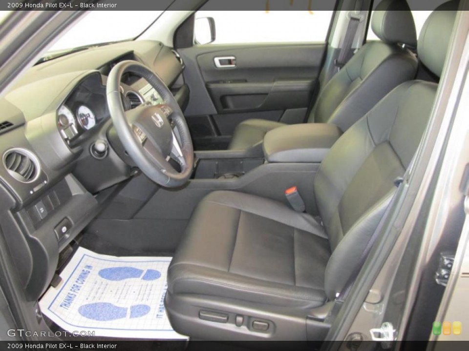 Black Interior Photo for the 2009 Honda Pilot EX-L #48202078
