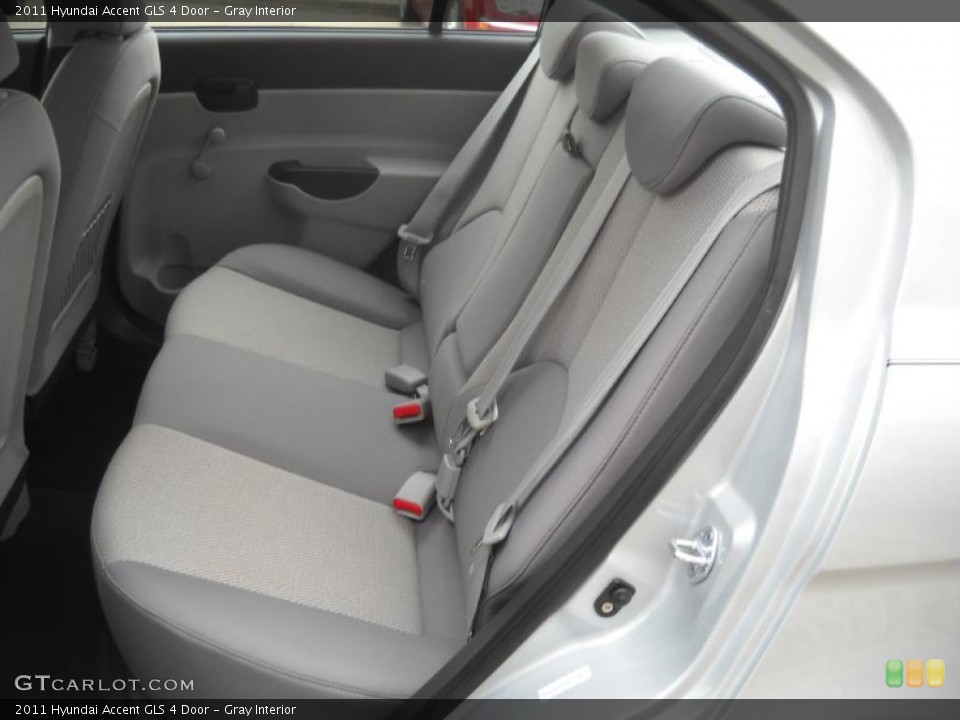 Gray Interior Photo for the 2011 Hyundai Accent GLS 4 Door #48202879