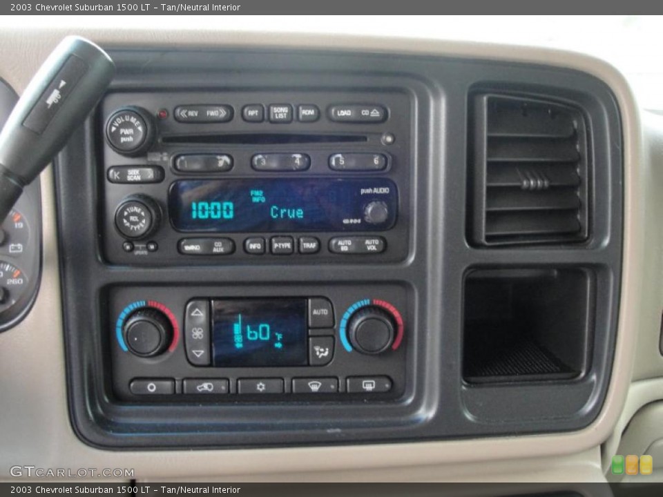 Tan/Neutral Interior Controls for the 2003 Chevrolet Suburban 1500 LT #48203584