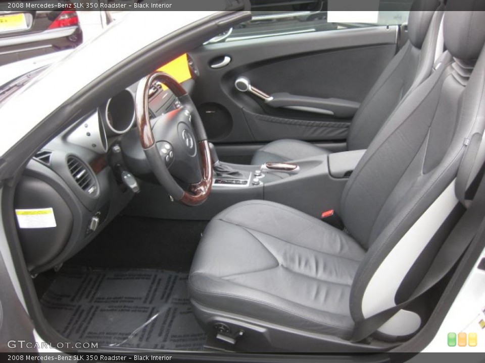Black Interior Photo for the 2008 Mercedes-Benz SLK 350 Roadster #48204049