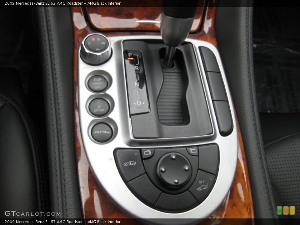 AMG Black Interior Transmission for the 2009 Mercedes-Benz SL 63 AMG Roadster #48204344