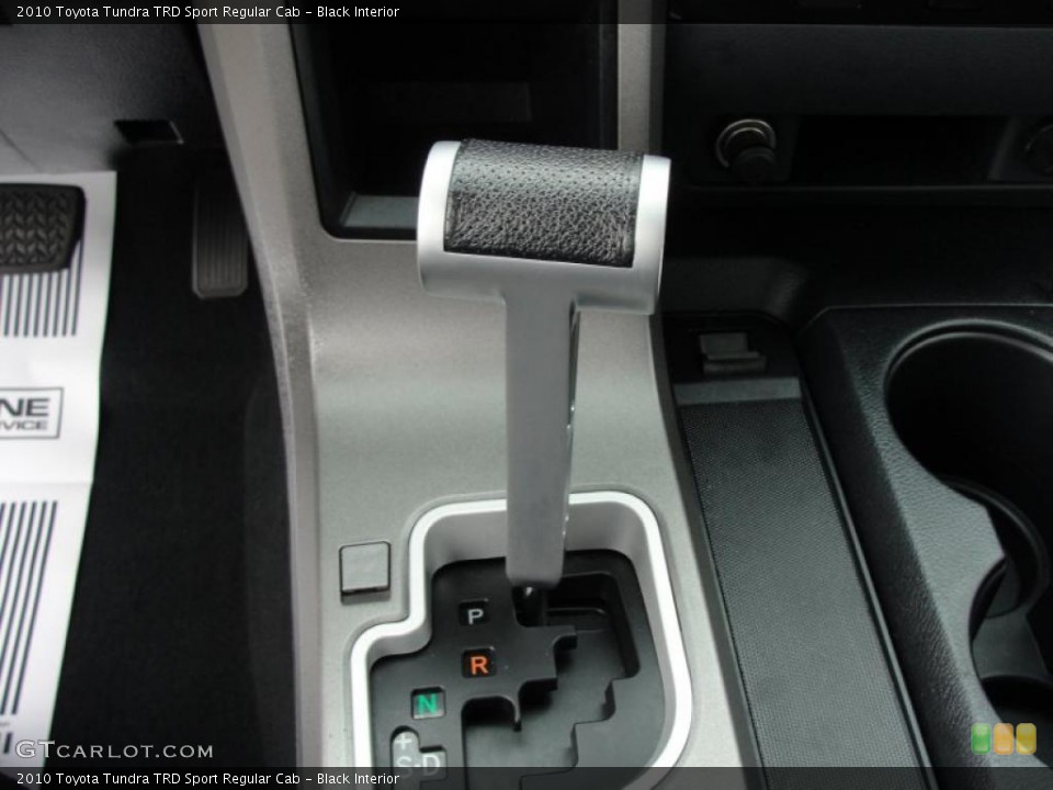 Black Interior Transmission for the 2010 Toyota Tundra TRD Sport Regular Cab #48207490