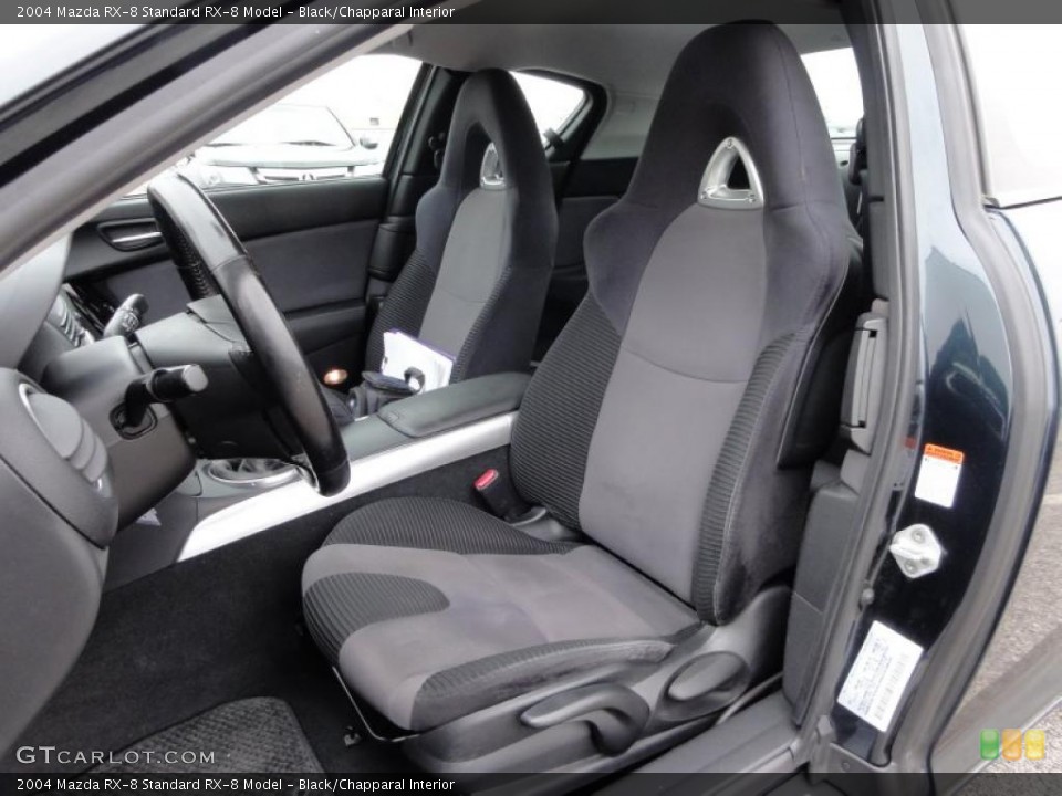 Black/Chapparal Interior Photo for the 2004 Mazda RX-8  #48208162