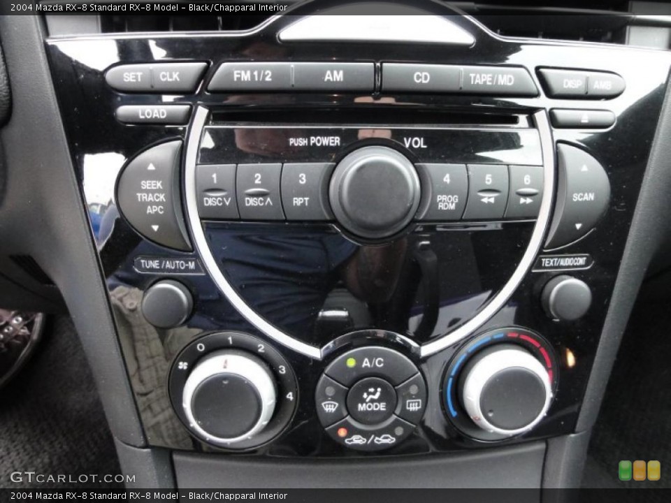 Black/Chapparal Interior Controls for the 2004 Mazda RX-8  #48208501