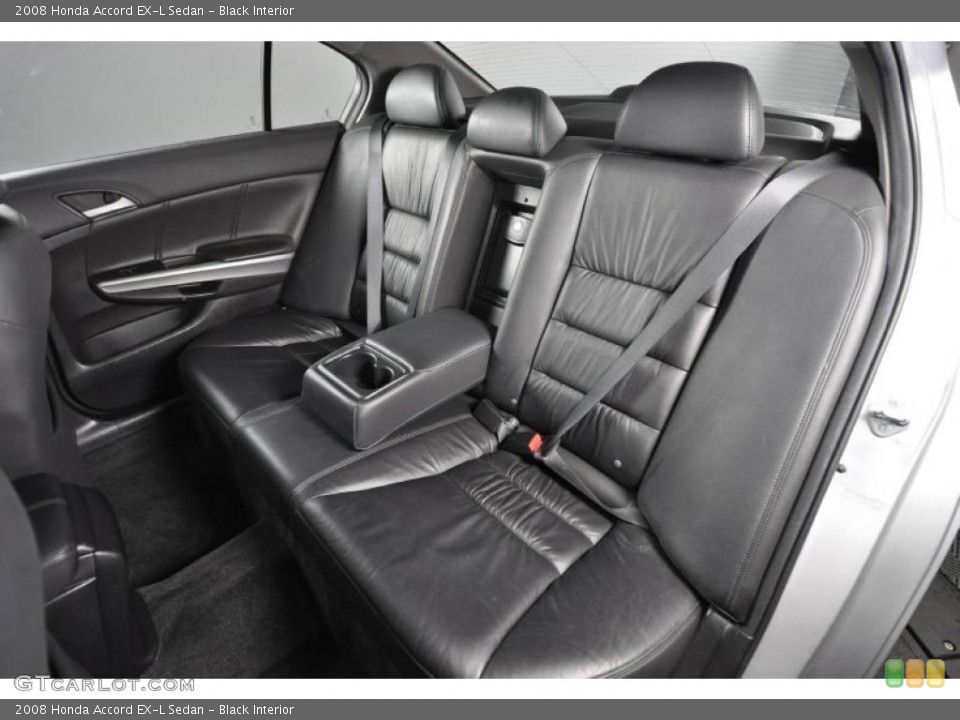 Black Interior Photo for the 2008 Honda Accord EX-L Sedan #48208612
