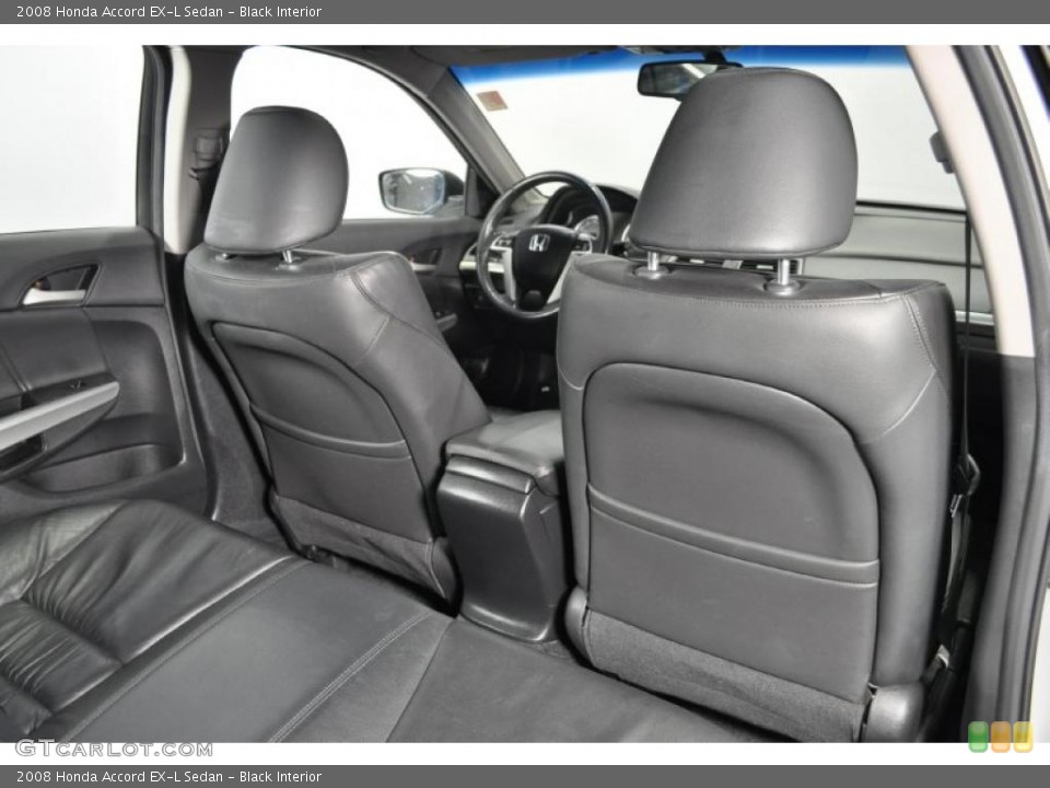 Black Interior Photo for the 2008 Honda Accord EX-L Sedan #48208669