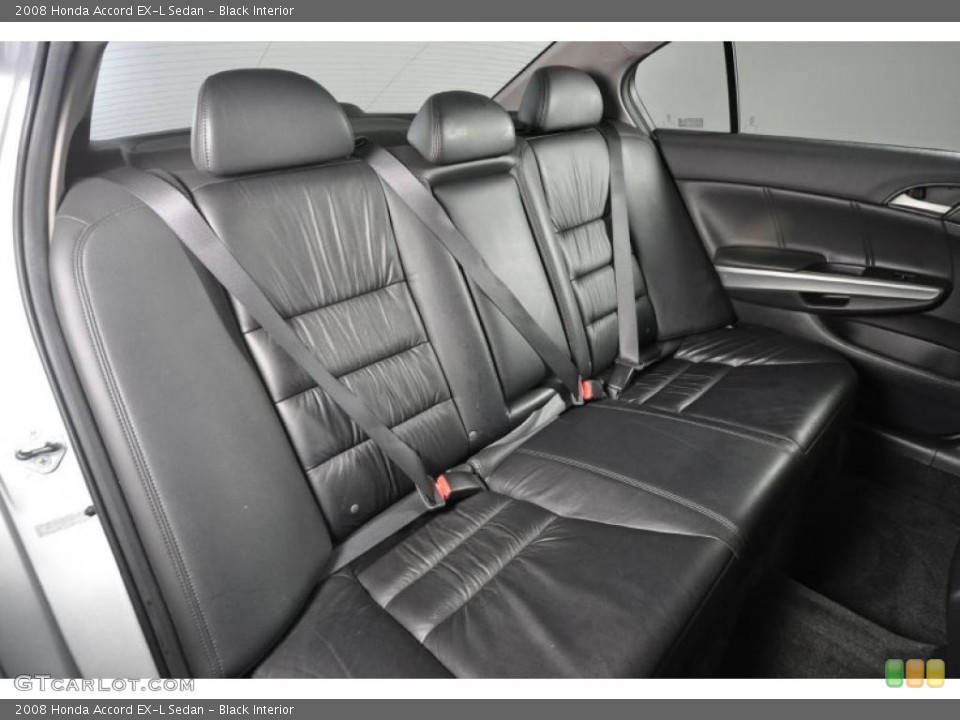 Black Interior Photo for the 2008 Honda Accord EX-L Sedan #48208684