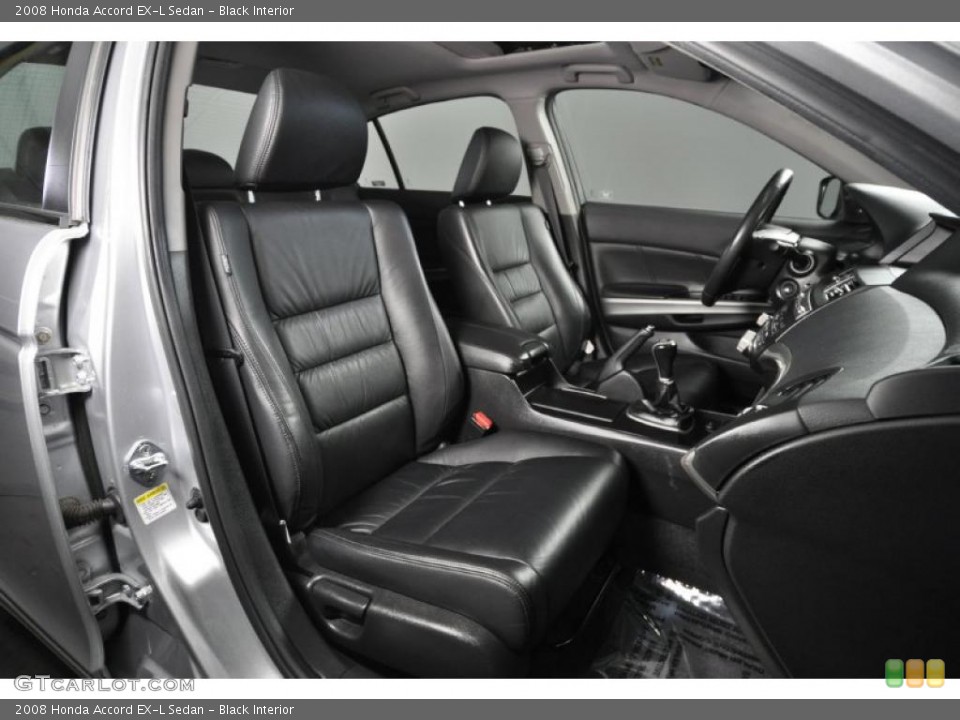 Black Interior Photo for the 2008 Honda Accord EX-L Sedan #48208738