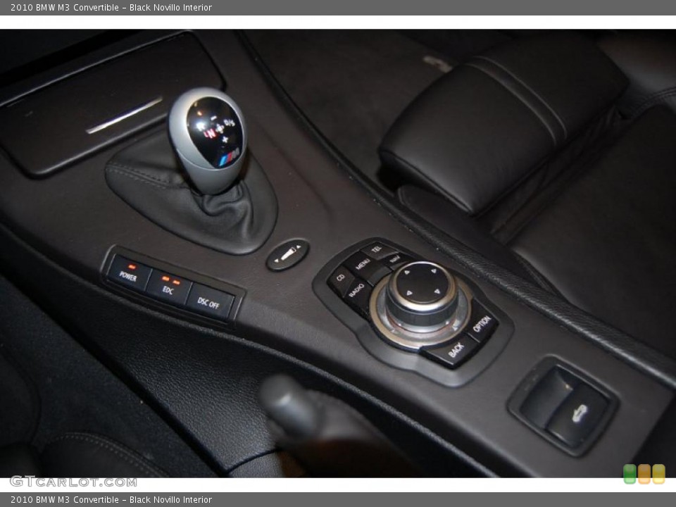 Black Novillo Interior Controls for the 2010 BMW M3 Convertible #48212767