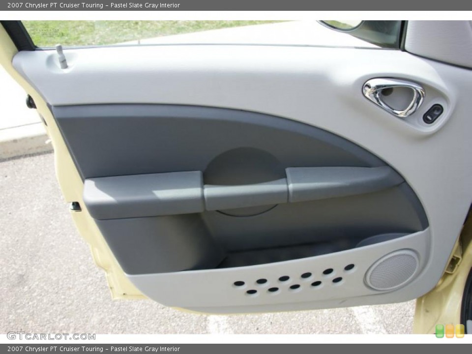 Pastel Slate Gray Interior Door Panel for the 2007 Chrysler PT Cruiser Touring #48212941