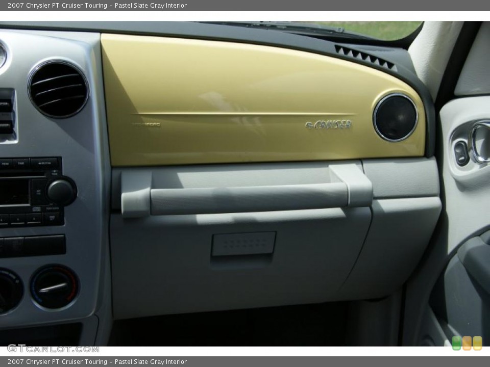 Pastel Slate Gray Interior Dashboard for the 2007 Chrysler PT Cruiser Touring #48213106