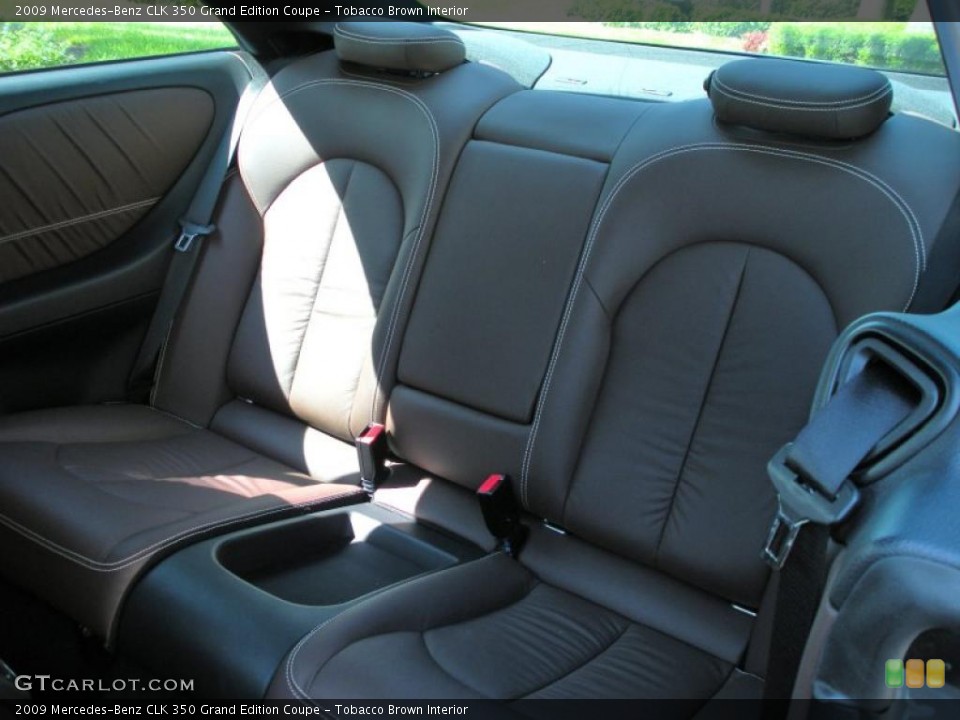 Tobacco Brown Interior Photo for the 2009 Mercedes-Benz CLK 350 Grand Edition Coupe #48215617