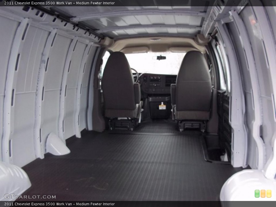 Medium Pewter Interior Trunk for the 2011 Chevrolet Express 3500 Work Van #48218350