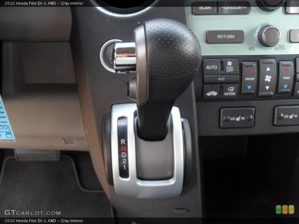 Gray Interior Transmission for the 2010 Honda Pilot EX-L 4WD #48219530