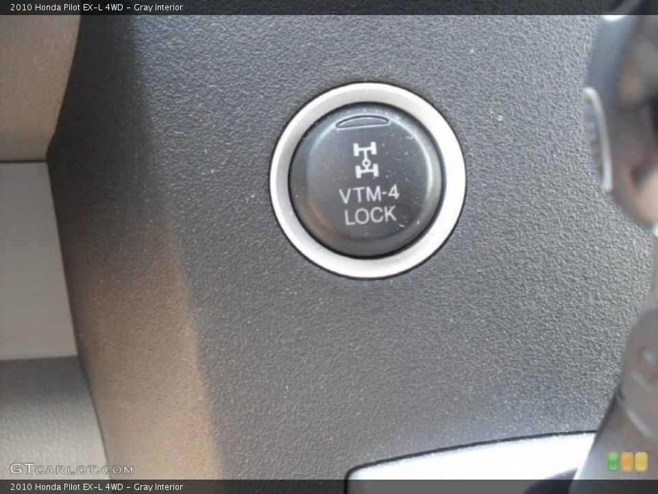 Gray Interior Controls for the 2010 Honda Pilot EX-L 4WD #48219566
