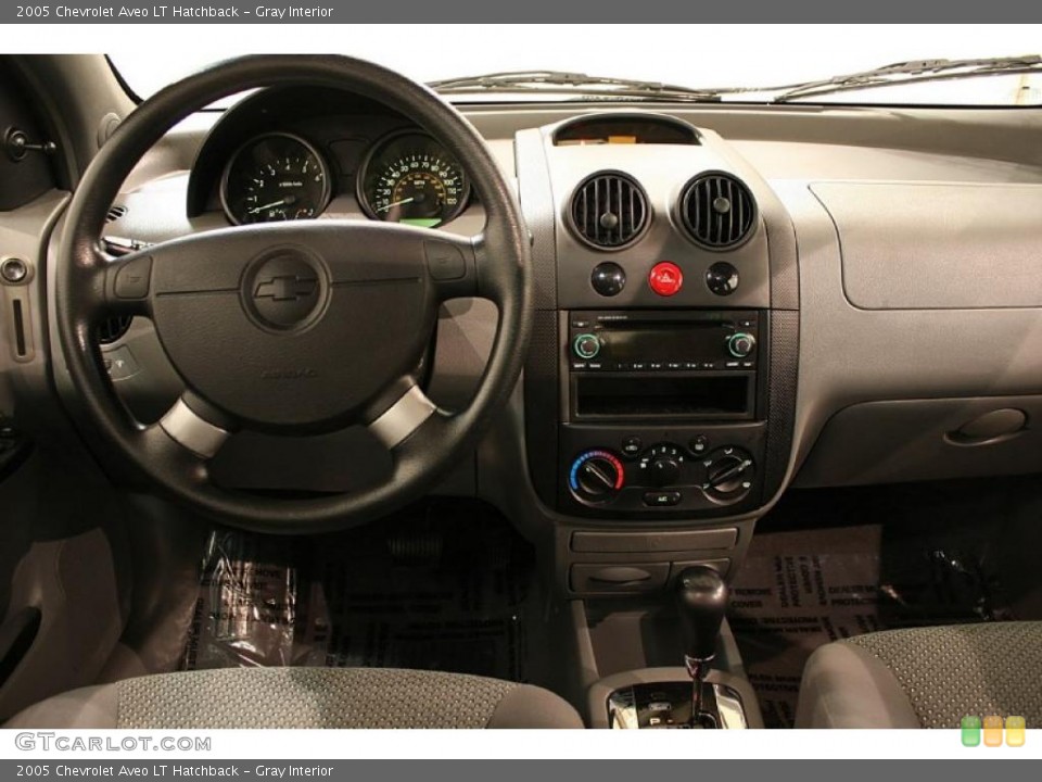Gray Interior Dashboard for the 2005 Chevrolet Aveo LT Hatchback #48220682