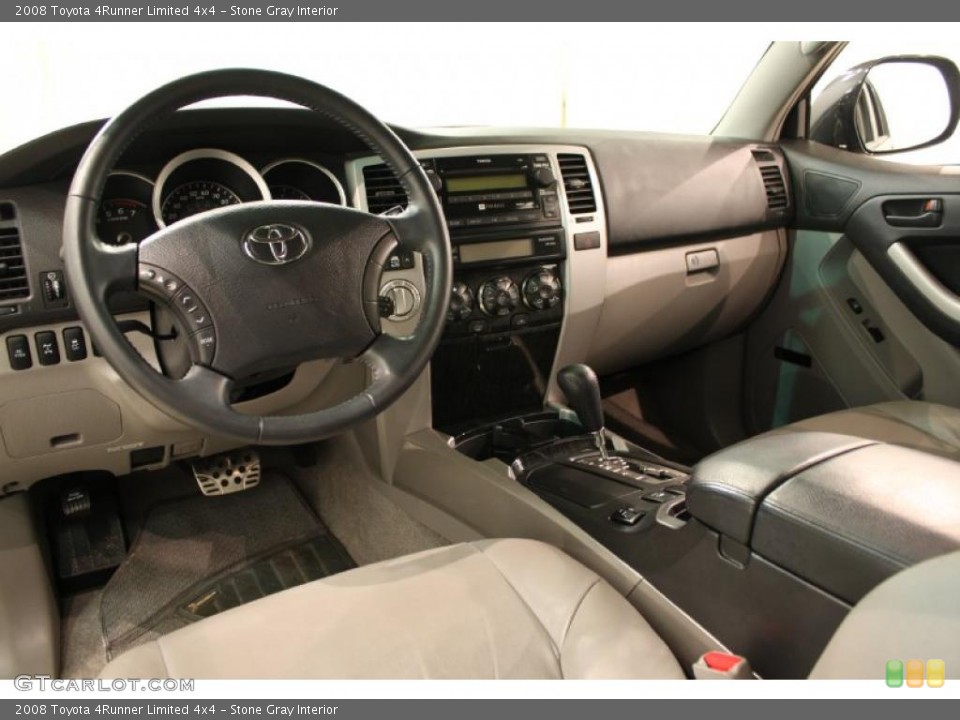 Stone Gray Interior Photo for the 2008 Toyota 4Runner Limited 4x4 #48220871