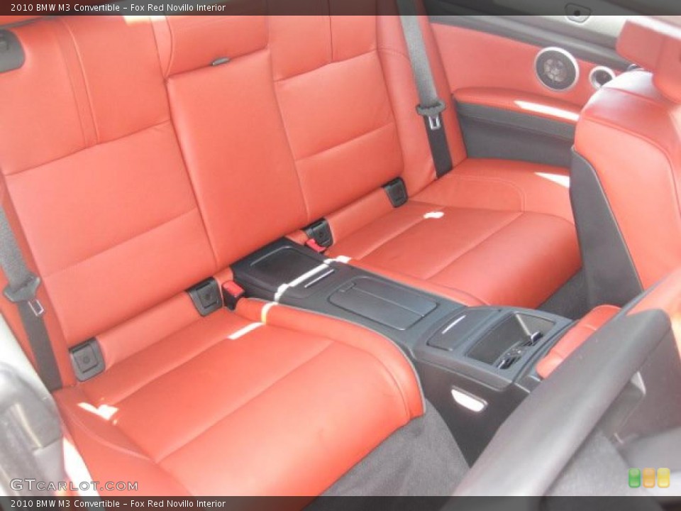 Fox Red Novillo Interior Photo for the 2010 BMW M3 Convertible #48223487