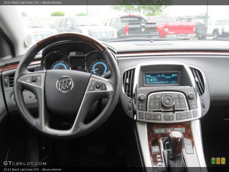 Ebony Interior Steering Wheel for the 2010 Buick LaCrosse CXS #48224597