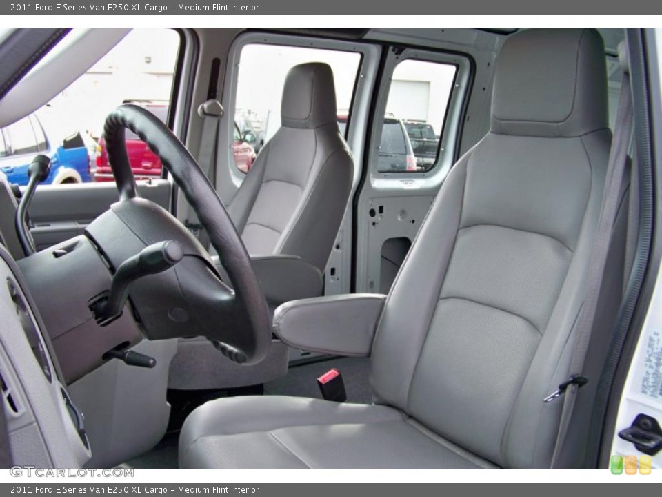 Medium Flint Interior Photo for the 2011 Ford E Series Van E250 XL Cargo #48225764