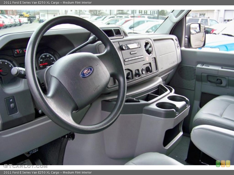 Medium Flint Interior Photo for the 2011 Ford E Series Van E250 XL Cargo #48225779