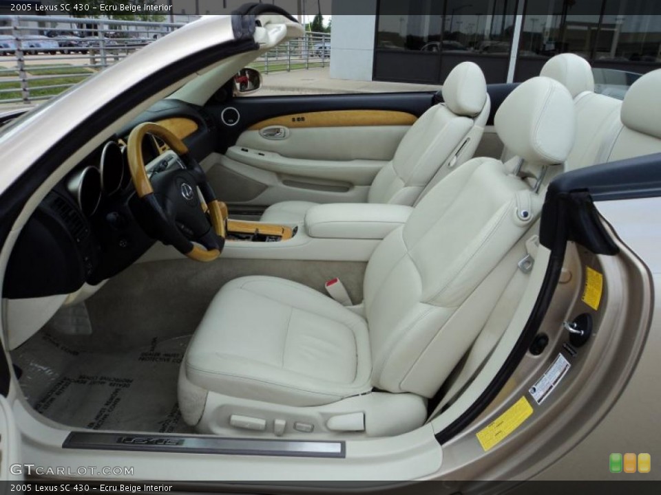 Ecru Beige Interior Photo for the 2005 Lexus SC 430 #48225971