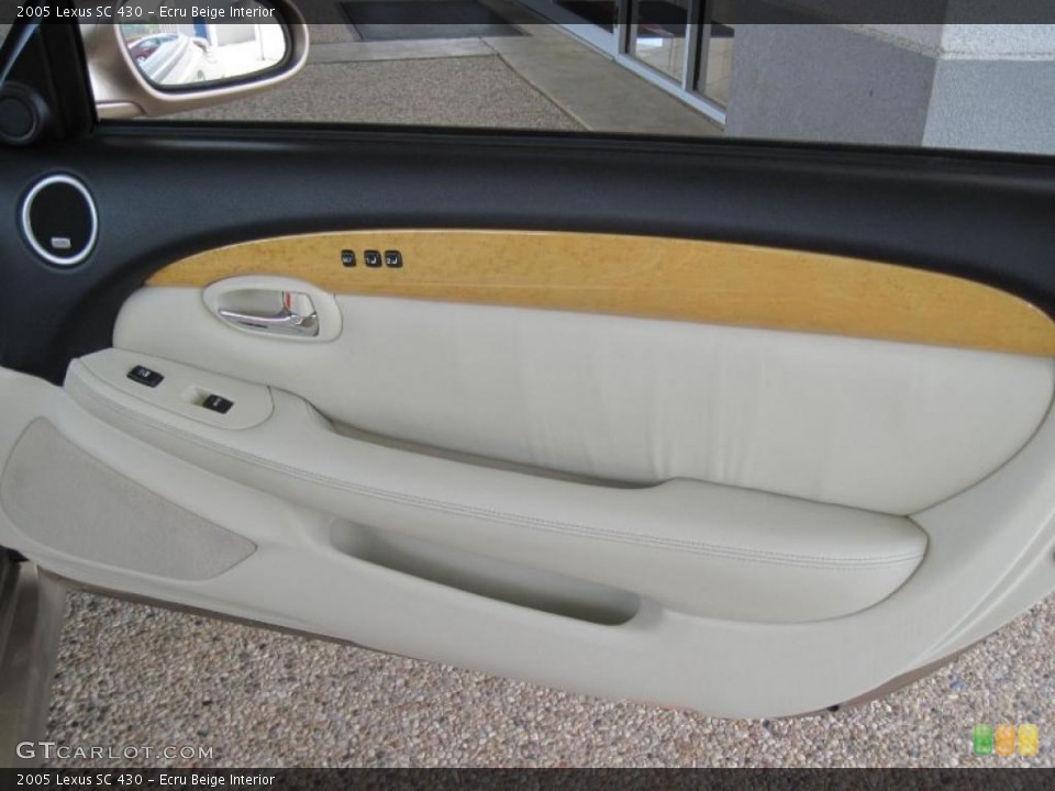 Ecru Beige Interior Door Panel for the 2005 Lexus SC 430 #48226277