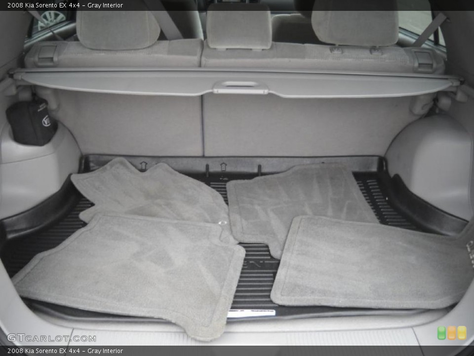Gray Interior Trunk for the 2008 Kia Sorento EX 4x4 #48227681