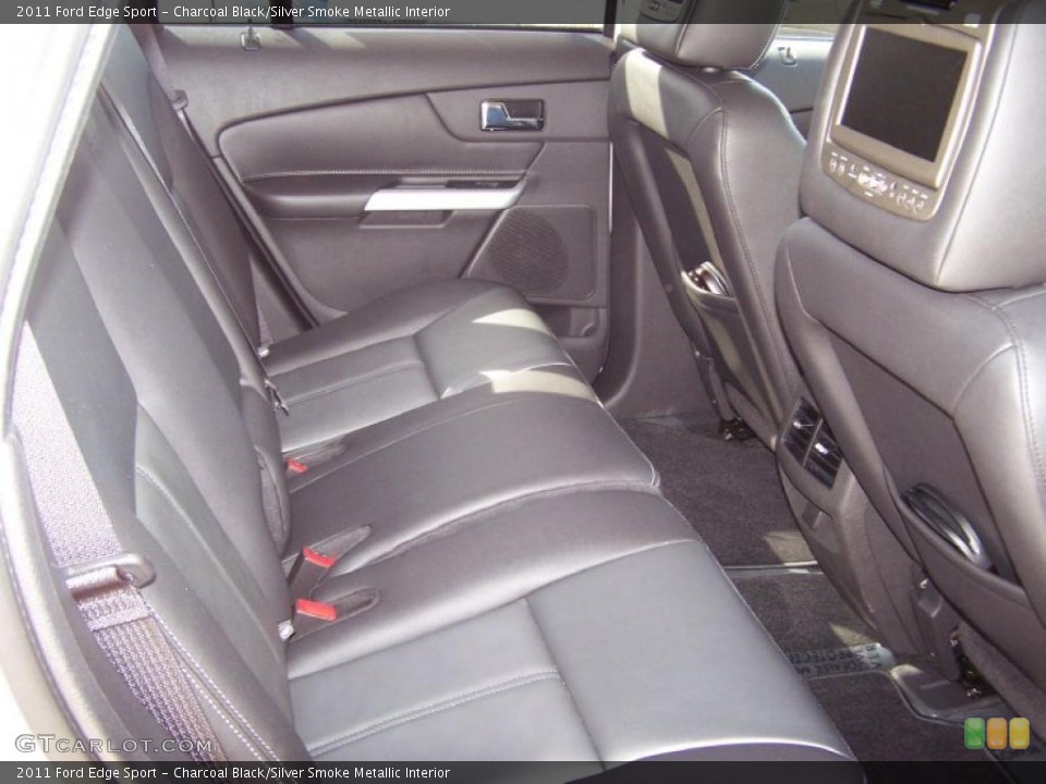 Charcoal Black/Silver Smoke Metallic Interior Photo for the 2011 Ford Edge Sport #48227900