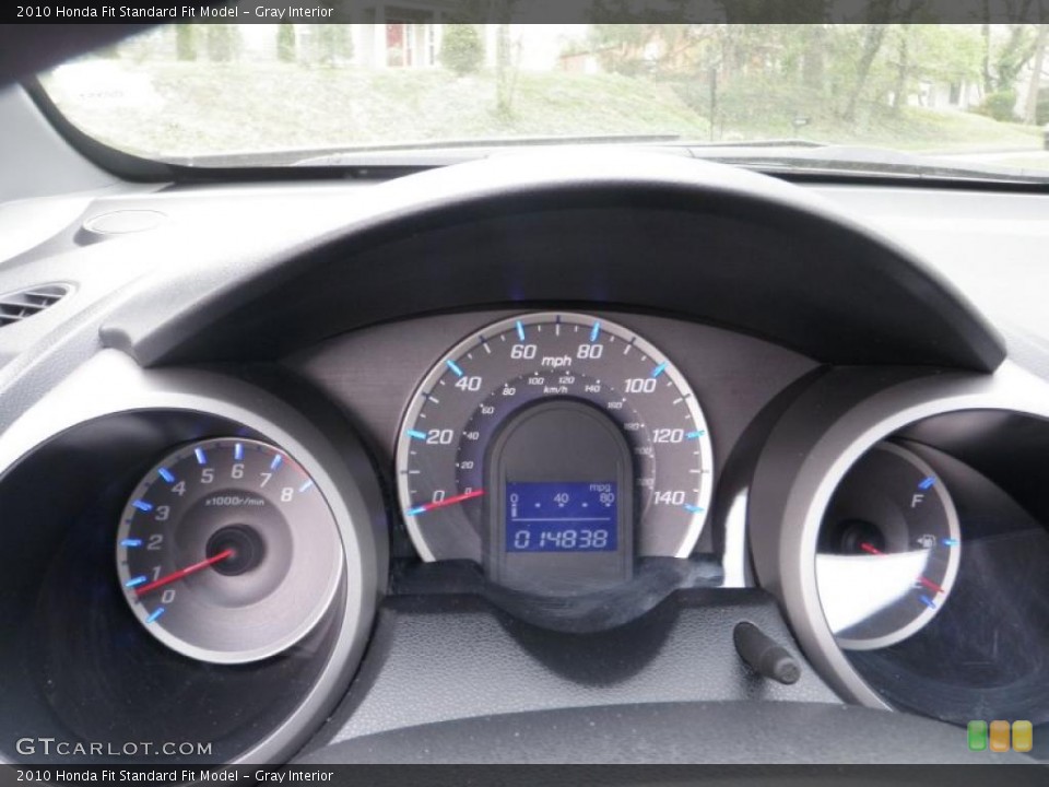 Gray Interior Gauges for the 2010 Honda Fit  #48229592