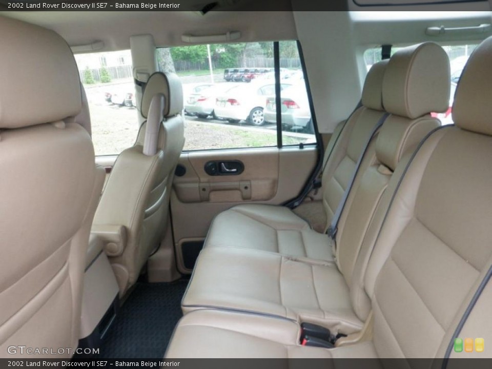 Bahama Beige Interior Photo for the 2002 Land Rover Discovery II SE7 #48229841