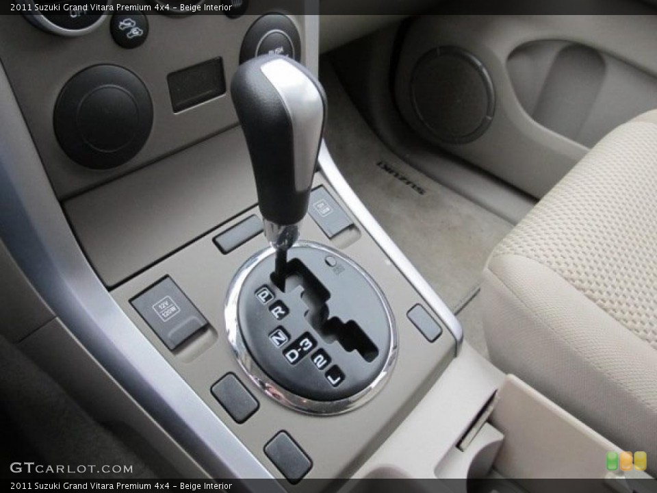 Beige Interior Transmission for the 2011 Suzuki Grand Vitara Premium 4x4 #48230144