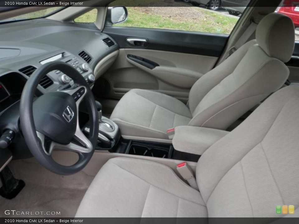 Beige Interior Photo for the 2010 Honda Civic LX Sedan #48230297