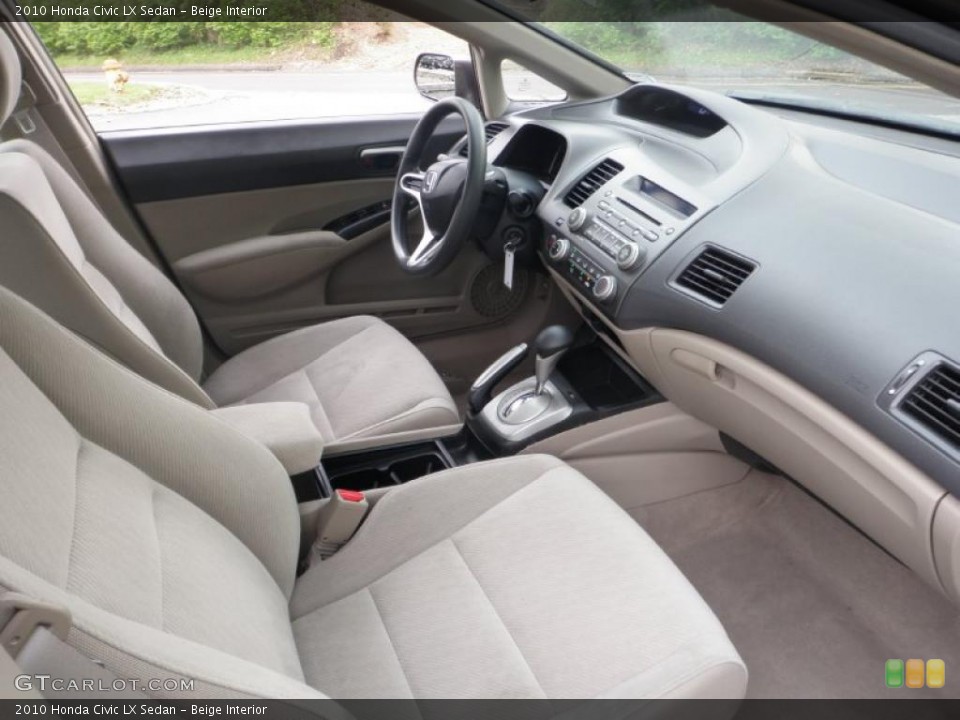 Beige Interior Photo for the 2010 Honda Civic LX Sedan #48230315