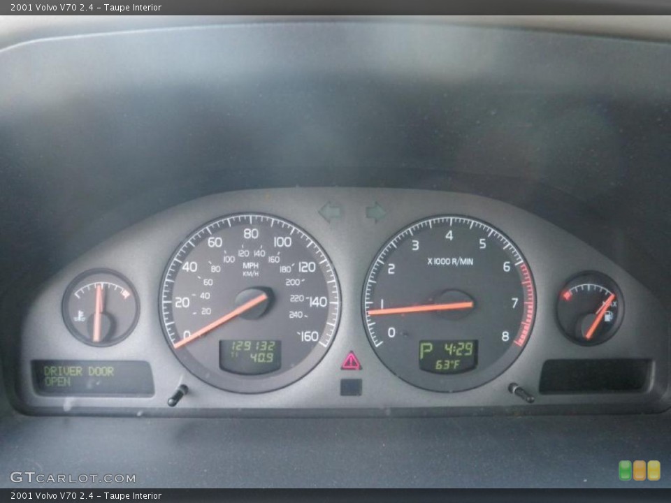 Taupe Interior Gauges for the 2001 Volvo V70 2.4 #48230660
