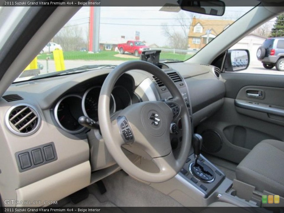 Beige Interior Photo for the 2011 Suzuki Grand Vitara Premium 4x4 #48230798