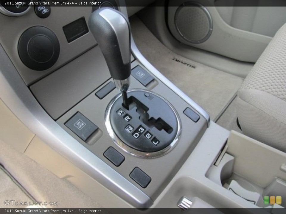 Beige Interior Transmission for the 2011 Suzuki Grand Vitara Premium 4x4 #48230816