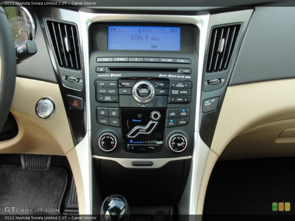 Camel Interior Controls for the 2011 Hyundai Sonata Limited 2.0T #48231026