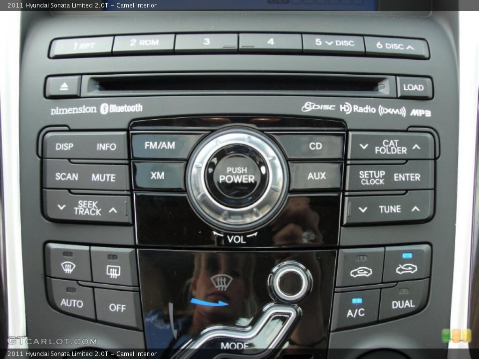 Camel Interior Controls for the 2011 Hyundai Sonata Limited 2.0T #48231047