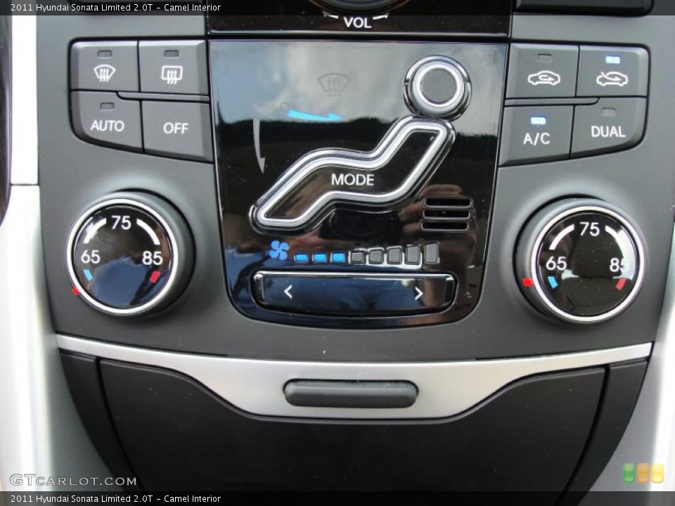 Camel Interior Controls for the 2011 Hyundai Sonata Limited 2.0T #48231056