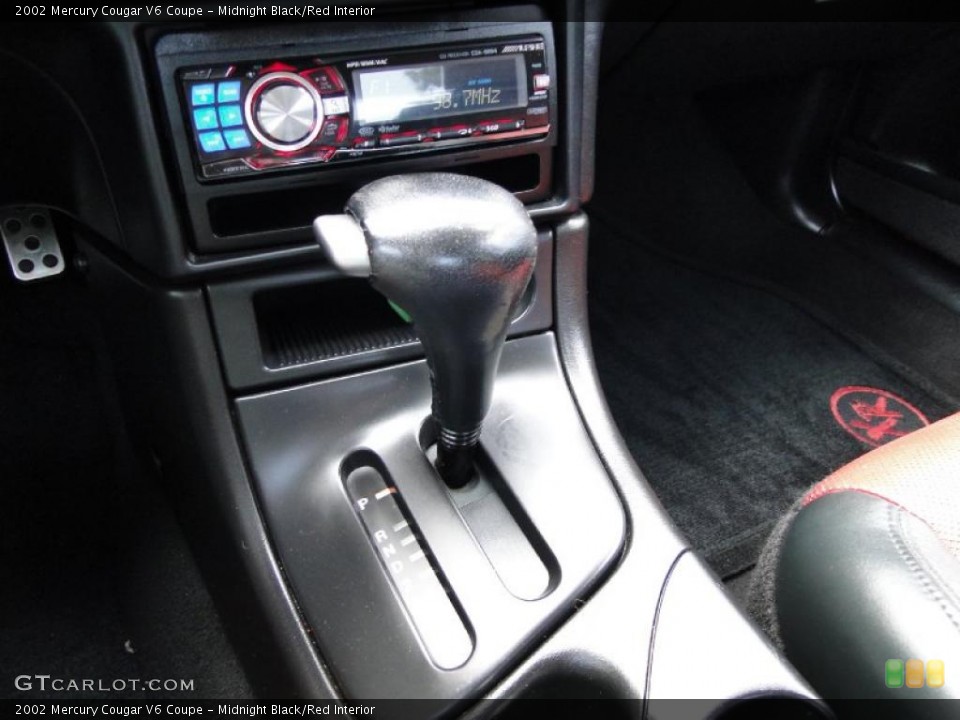 Midnight Black/Red Interior Transmission for the 2002 Mercury Cougar V6 Coupe #48232397