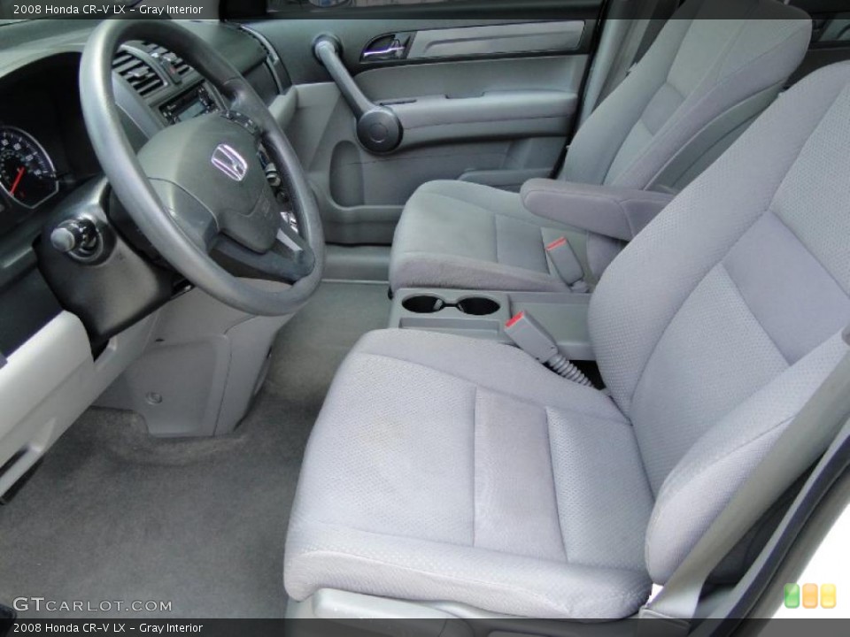 Gray Interior Photo for the 2008 Honda CR-V LX #48232539