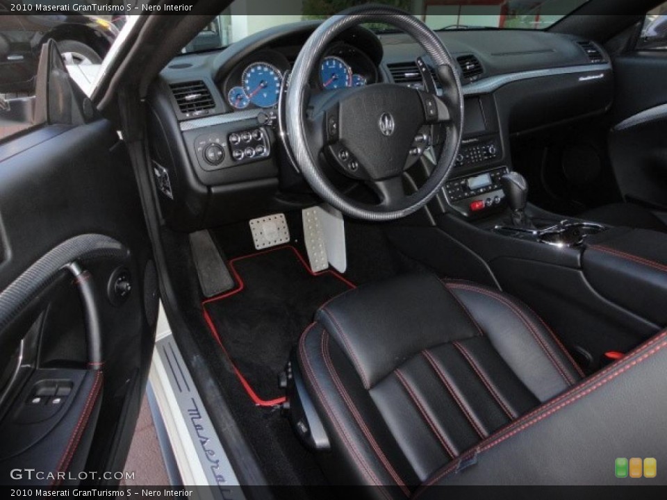 Nero Interior Prime Interior for the 2010 Maserati GranTurismo S #48234150
