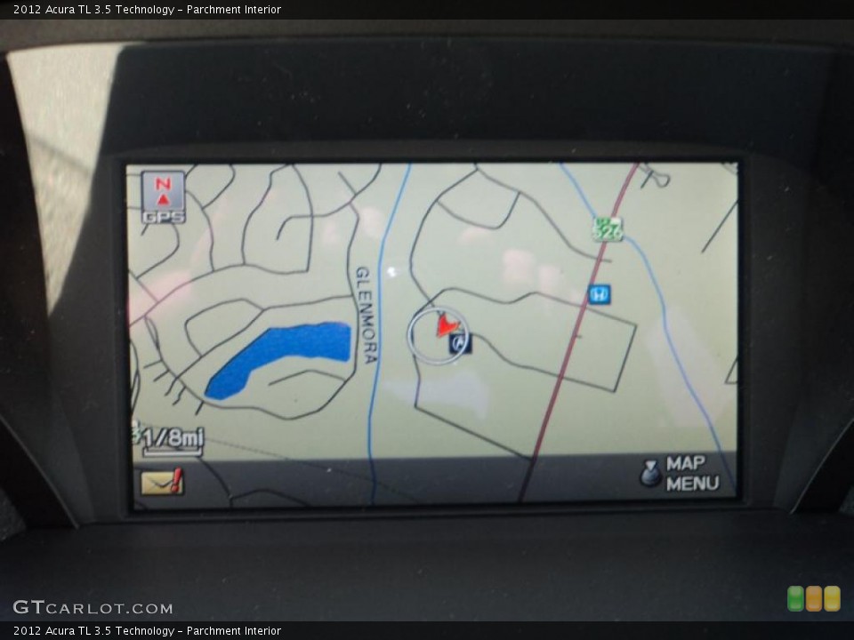 Parchment Interior Navigation for the 2012 Acura TL 3.5 Technology #48234171