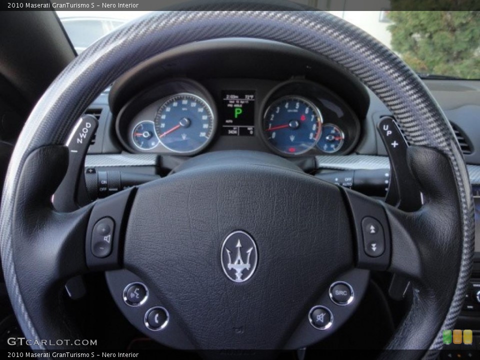 Nero Interior Steering Wheel for the 2010 Maserati GranTurismo S #48234198
