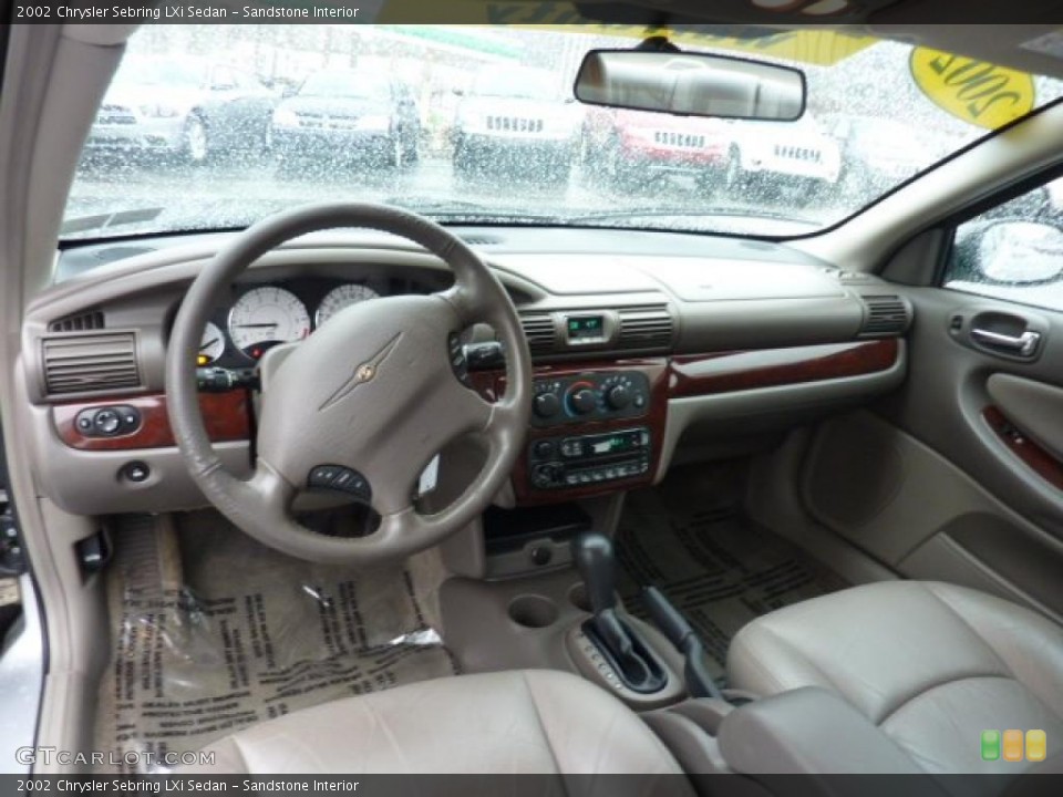 Sandstone Interior Prime Interior for the 2002 Chrysler Sebring LXi Sedan #48235083