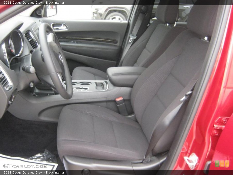 Black Interior Photo for the 2011 Dodge Durango Crew #48236421
