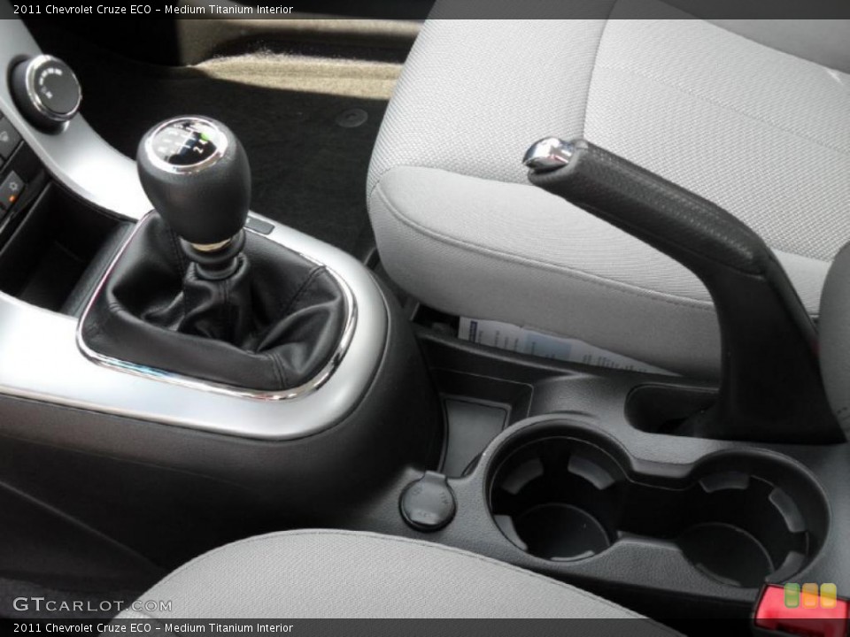 Medium Titanium Interior Transmission for the 2011 Chevrolet Cruze ECO #48237114